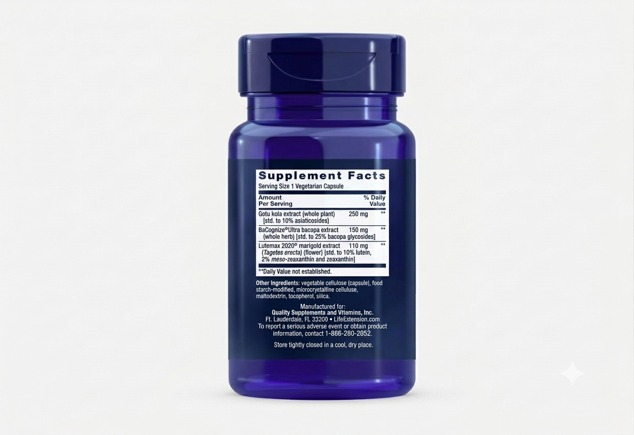 Life Extension – Quick Brain Nootropic