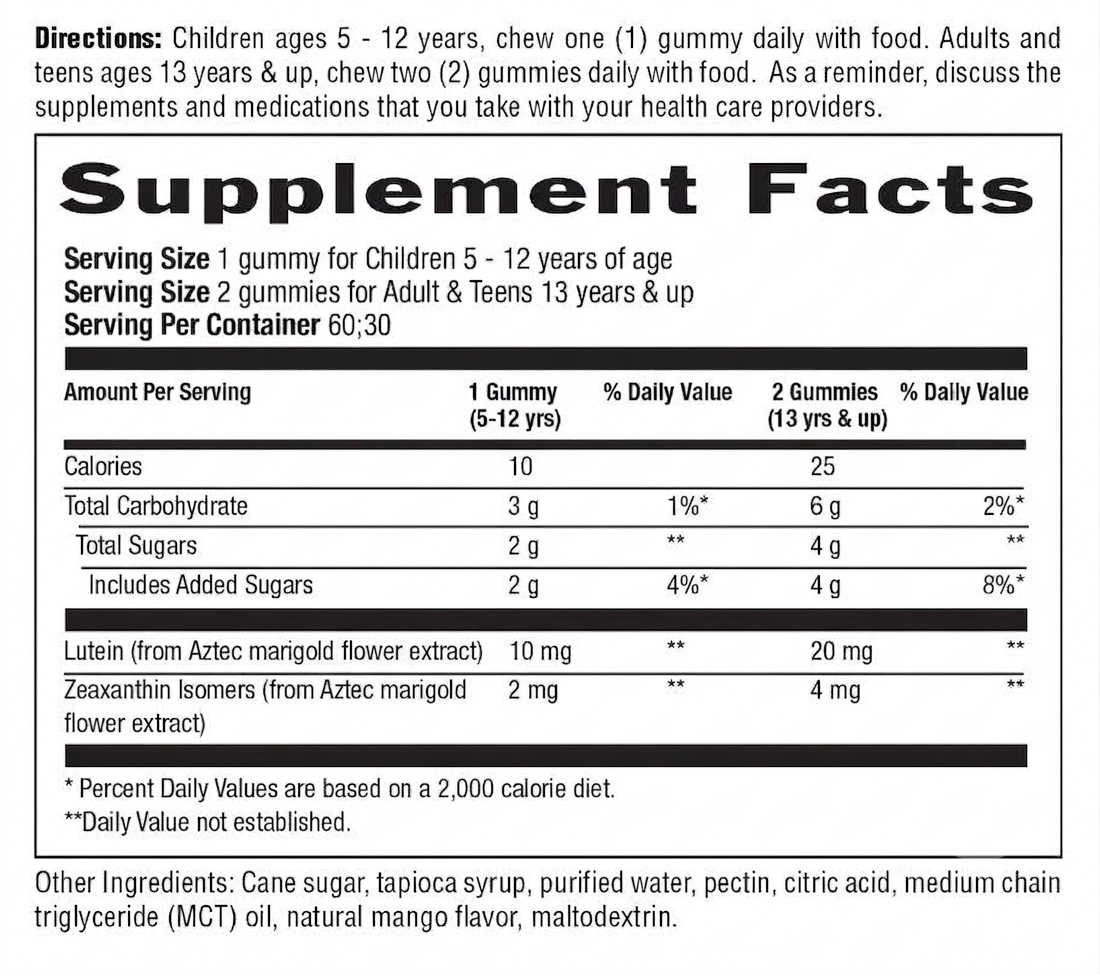 Country Life Lutein & Zeaxanthin